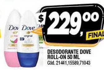 Supermercados Yaguar Desodorante Dove Roll-on oferta
