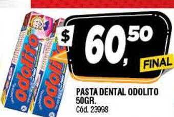Supermercados Yaguar Pasta Dental Odolito oferta
