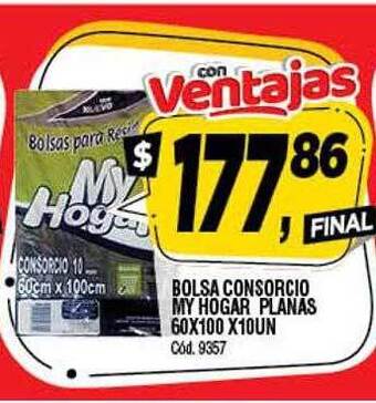 Supermercados Yaguar Bolsa Consorcio My Hogar Planas oferta