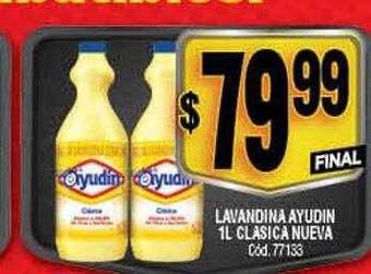 Supermercados Yaguar Lavandina Ayudin Clasica Nueva oferta