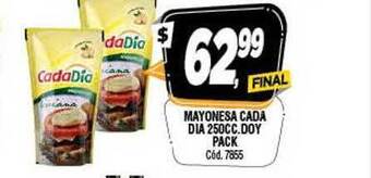 Supermercados Yaguar Mayonesa Cada Dia Doy Pack oferta
