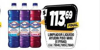 Supermercados Yaguar Limpiador Liquido Ayudin Piso oferta