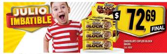 Supermercados Yaguar Chocolate Cofler Block oferta