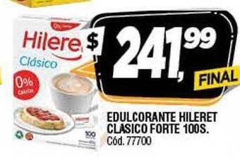 Supermercados Yaguar Edulcorante Hileret Clasico Forte oferta