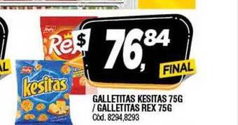 Supermercados Yaguar Galletitas Kesitas Galletitas Rex oferta