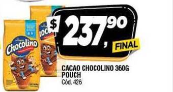 Supermercados Yaguar Cacao Chocolino Pouch oferta