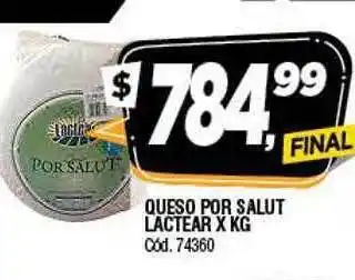 Supermercados Yaguar Queso Por Salut Lactear oferta