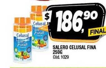 Supermercados Yaguar Salero Celusal Fina oferta