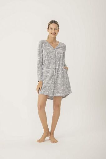 Promesse Camisola manga larga abotonada - romantic oferta