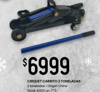 Changomas Criquet carrito 2t oferta