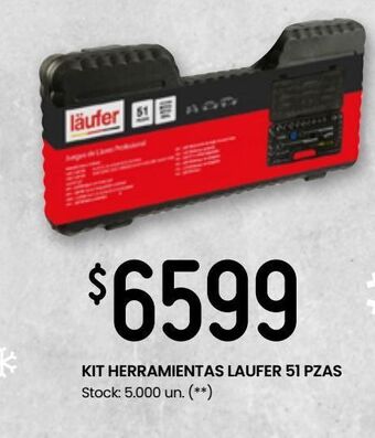Changomas Kit herramientas laufer 51 piezas oferta