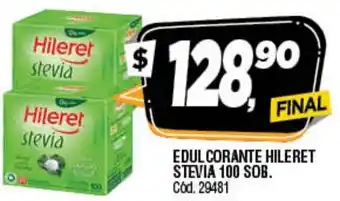 Supermercados Yaguar Hileret Edul Corante Stevia 100 Sob oferta