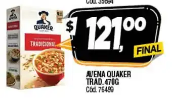 Supermercados Yaguar Quaker Avena Trad. 470g oferta