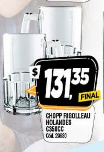 Supermercados Yaguar Chopp Rigolleau Holandes C350cc oferta