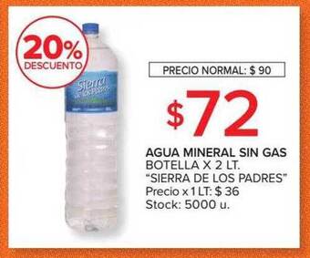Carrefour Market Agua Mineral Sin Gas oferta