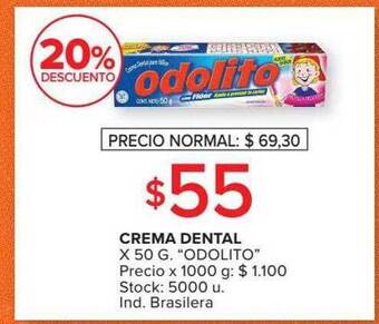 Carrefour Market Crema Dental oferta