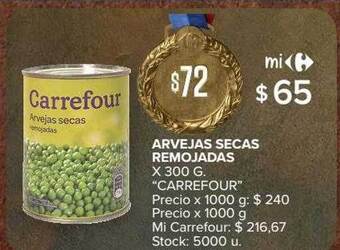 Carrefour Market Arvejas Secas Remojadas oferta