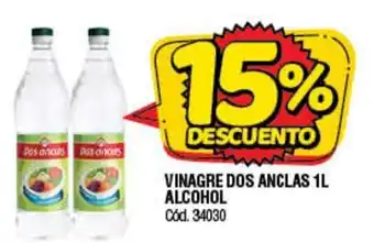 Supermercados Yaguar Vinagre Dos Anclas 1L Alcohol oferta