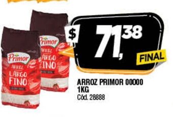 Supermercados Yaguar Arroz Primor 00000 1kg oferta