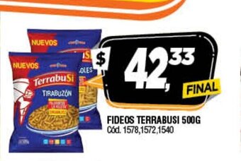 Supermercados Yaguar Fideos Terrabusi 500g oferta