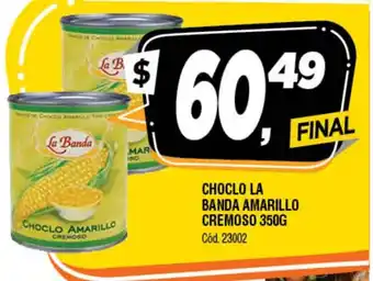 Supermercados Yaguar Choclo La Banda Amarillo Cremoso 350g oferta
