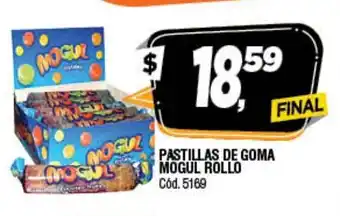 Supermercados Yaguar Pastillas De Goma Mogul Rollo oferta