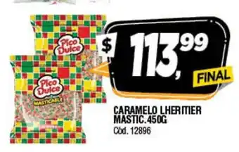 Supermercados Yaguar Caramelo Lheritier Mastic 450g oferta