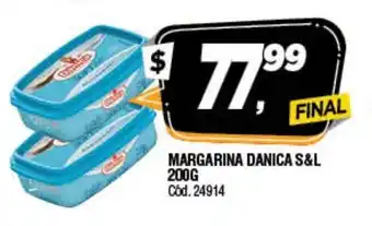 Supermercados Yaguar Margarina Danica S & L 200g oferta