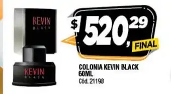 Supermercados Yaguar Colonia Kevin Black 60ml oferta