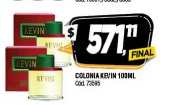 Supermercados Yaguar Colonia Kevin 100ml oferta