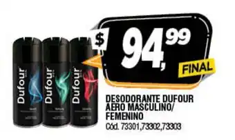 Supermercados Yaguar Desodorante Dufour Aero Masculino/Feminino oferta