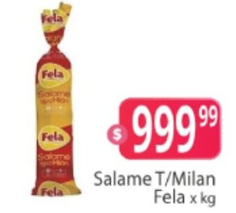 Autoservicio Capo Fela Salame T/Milan oferta