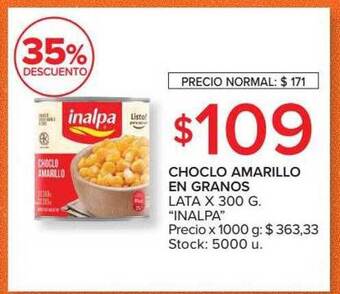 Carrefour Choclo Amarillo En Granos oferta
