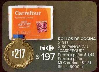 Carrefour Rollos De Cocina oferta