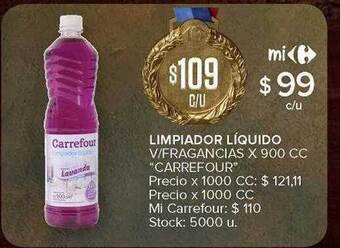 Carrefour Limpiador Líquido oferta