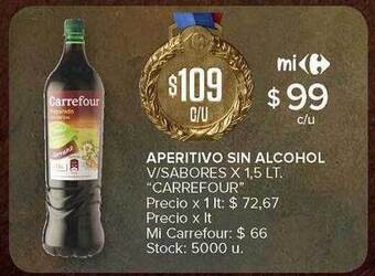 Carrefour Aperitivo Sin Alcohol oferta