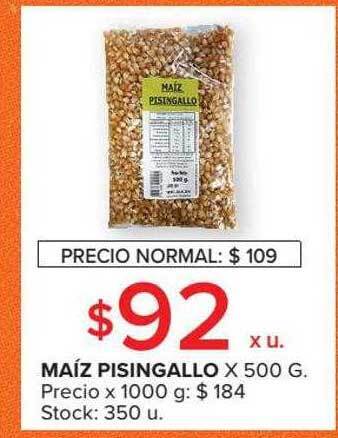 Carrefour Maíz Pisingallo oferta