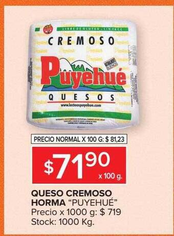 Carrefour Queso Cremoso Horma oferta