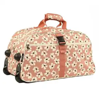 Coto Bolso con carro estampado flores oferta