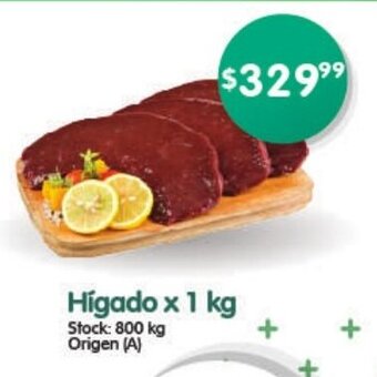 Supermercados Buenos Días Hígado x 1 kg oferta