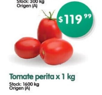Supermercados Buenos Días Tomate Perita x 1 kg oferta