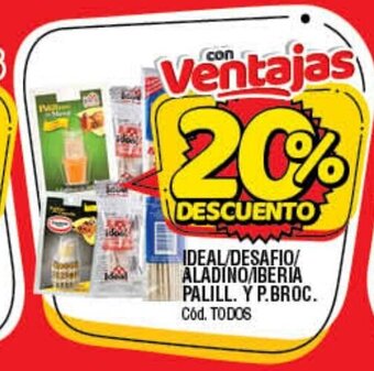 Supermercados Yaguar Ideal/Desafio/Aladino/Iberia Palill Y P.Broc oferta