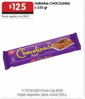 Disco Galletitas chocolinas oferta
