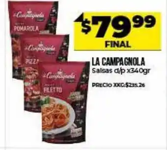 Supermayorista Vital La campagnola salsa d p oferta