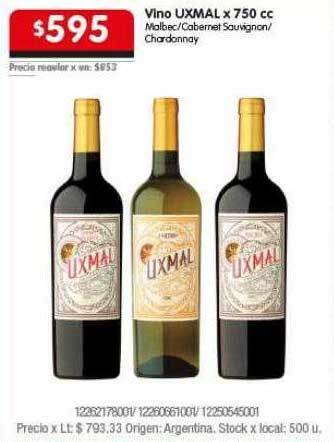 Disco Vino uxmal oferta