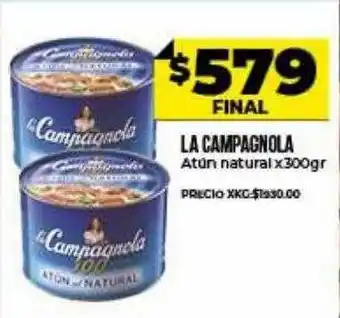 La campagnola atún natural