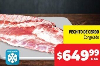 Makro Pechito De Cerdo Congelado x Kg. oferta