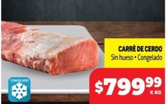 Makro Carré De Cerdo Sin hueso / Congelado x Kg. oferta