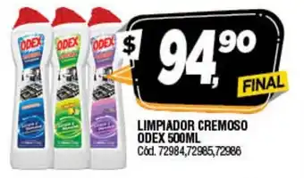 Supermercados Yaguar Odex Limpiador Cremoso 500ml oferta