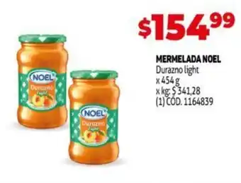 Makro Mermelada Noel Durazno Light x 454 g oferta
